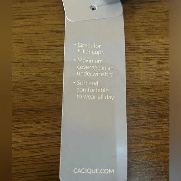 NWT Cacique Full Coverage  Beige 50D Bra - Picture 8 of 8